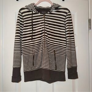 Calvin Klein Velour Striped Jacket
